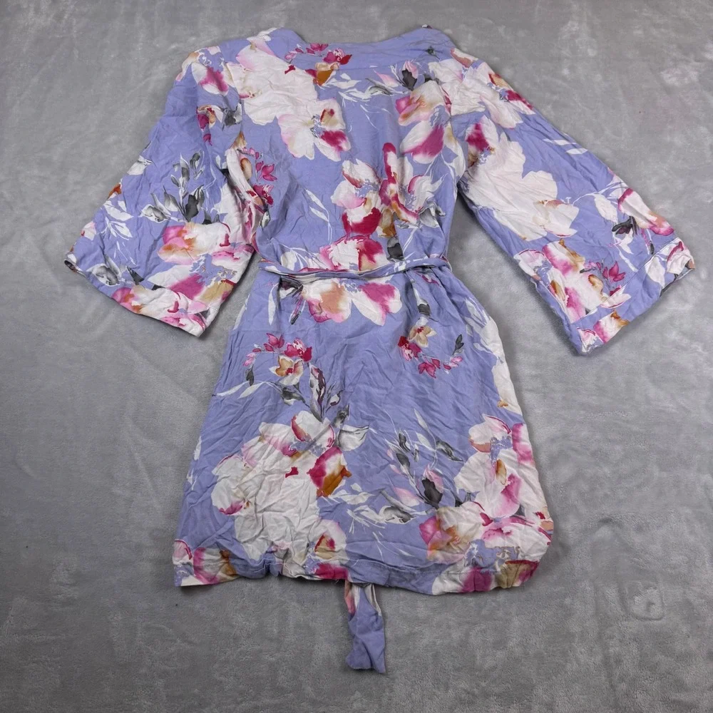 Yumi Kim Floral Dream Lover Robe‎ PJ18088 Blue Pink White Size S